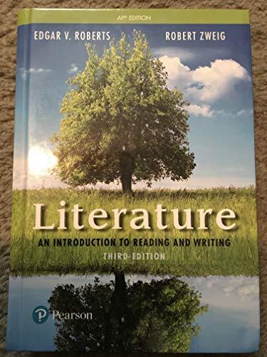 Book Literature: An Introduction to Reading and Writing, AP* EDITION, 3rd Edition free