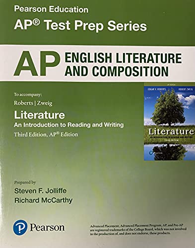 Book AP Test Prep Series; AP English Literature and Composition; To Accompany: Literature An Introduction to Reading and Writing, c. 2018, 9780134706276, 0134706277 free