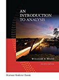 Book An Introduction to Analysis (Classic Version) (Pearson Modern Classics for Advanced Mathematics Series) free