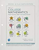 Book College Mathematics for Trades and Technologies, books a la carte edition free