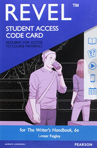 Book Revel for The Writer's Handbook -- Access Card free