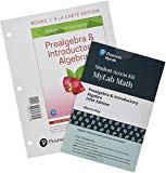 Book Prealgebra & Introductory Algebra, Books a la Carte Edition Plus MyLab Math with Pearson eText -- 24 Month Access Card Package free
