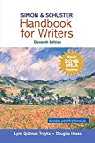 Book Simon & Schuster Handbook for Writers, MLA Update, Books a la Carte Edition free