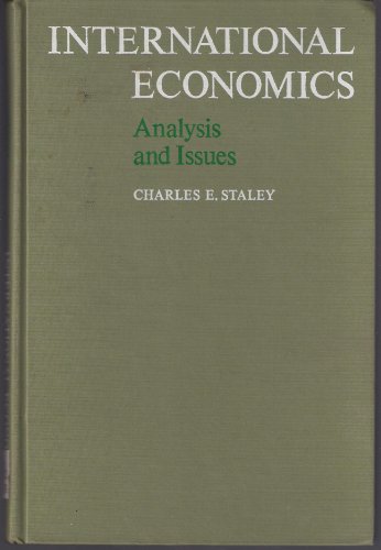 Book International economics;: Analysis and issues free