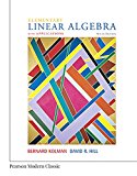 Book Elementary Linear Algebra with Applications (Classic Version) (Pearson Modern Classics for Advanced Mathematics Series) free