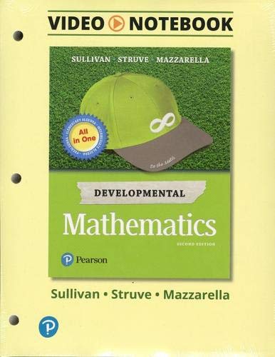 Book Video Notebook for Developmental Mathematics: Prealgebra, Elementary Algebra, and Intermediate Algebra free