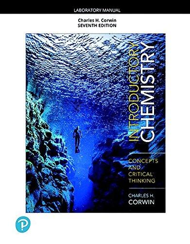 Book Laboratory Manual for Introductory Chemistry: Concepts and Critical Thinking (What's New in Chemistry) free