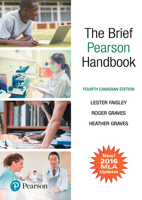 Book The Brief Pearson Handbook, Fourth Canadian Edition (MLA Update), (Subscription) free