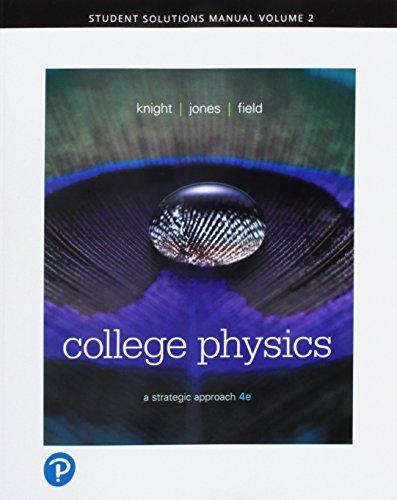 Book Student Solutions Manual for College Physics: A Strategic Approach Vol 2 (Chs 17-30) free
