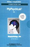 Book MyLab Psychology with Pearson eText -- Access Card -- for Biopsychology (10th Edition) free