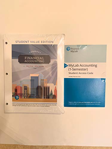 Book Financial Accounting, Student Value Edition free