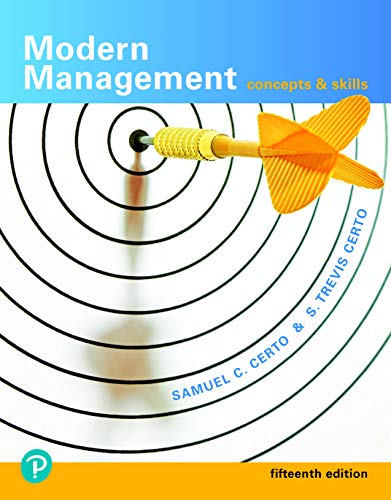 Book Modern Management: Concepts and Skills (2-downloads) free