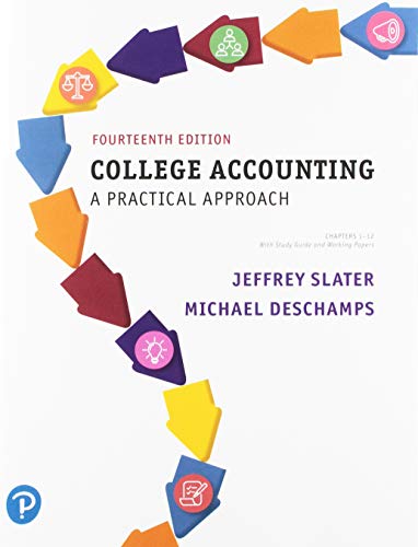 Book College Accounting: A Practical Approach, Chapters 1-12 with Study Guide and Working Papers free