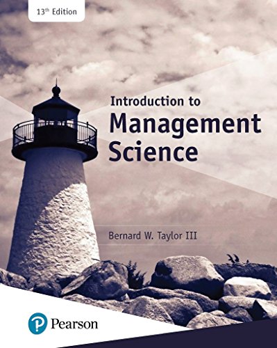 Book Introduction to Management Science, Student Value Edition (13th Edition) free