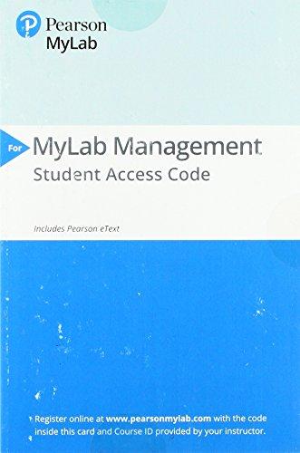 Book MyLab Management with Pearson eText -- Access Card -- for Modern Management: Concepts and Skills free