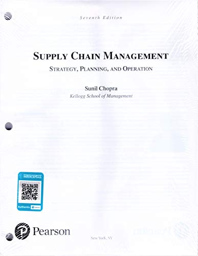 Book Supply Chain Management: Strategy, Planning, and Operation (7th Edition) free