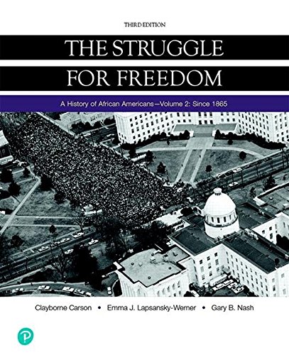 Book Struggle for Freedom, The, Volume 2: Since 1865 -- Loose-Leaf Edition (3rd Edition) free