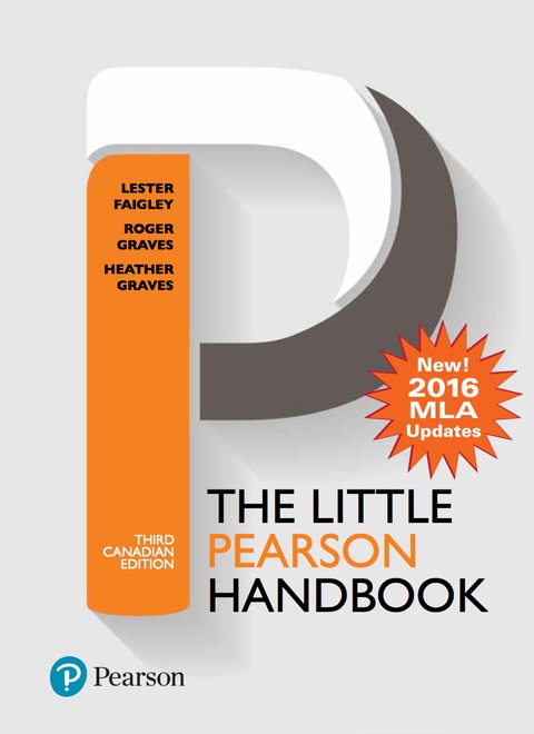 Book The Little Pearson Handbook, Third Canadian Edition (MLA Update), (Subscription) free