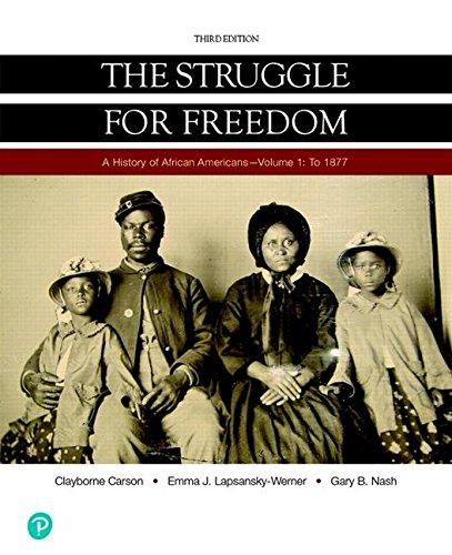 Book Struggle for Freedom, The, Volume 1: To 1877 -- Loose-Leaf Edition (3rd Edition) free