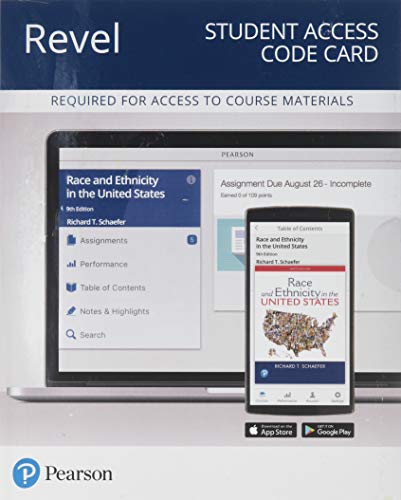 Book Revel for Race and Ethnicity in the United States -- Access Card (What's New in Sociology) free