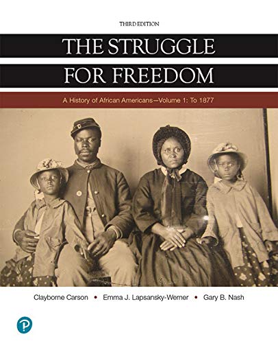 Book Struggle for Freedom, The, Volume 1: To 1877 (2-downloads) free