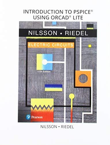 Book Introduction to PSpice for Electric Circuits free