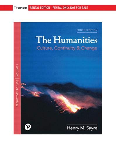 Book The Humanities, Volume I free