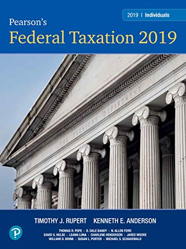Book Pearson's Federal Taxation 2019 Individuals (2-downloads) free