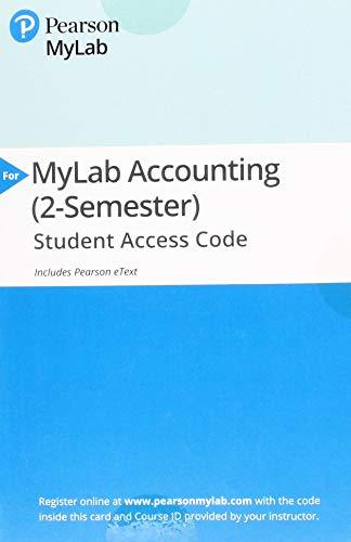 Book MyLab Accounting with Pearson eText -- Access Card -- for Pearson's Federal Taxation 2019 Comprehensive free
