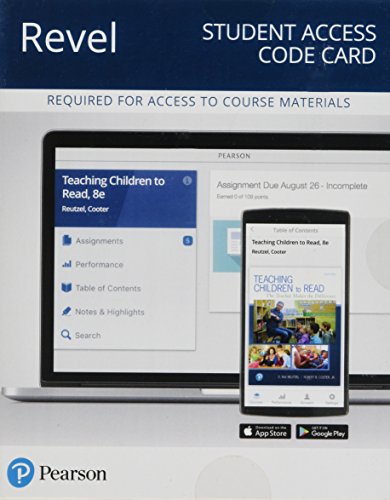 Book Revel for Teaching Children to Read: The Teacher Makes the Difference -- Access Card free