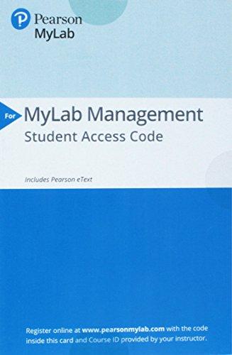 Book MyLab Management with Pearson eText -- Access Card -- for Strategic Management and Competitive Advantage: Concepts and Cases free