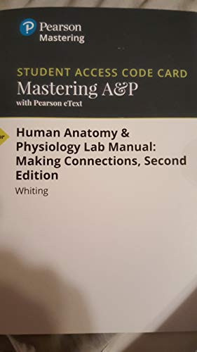 Book MasteringA&P with Pearson eText -- ValuePack Access Card -- for Human Anatomy & Physiology Lab Manual: Making Connections free