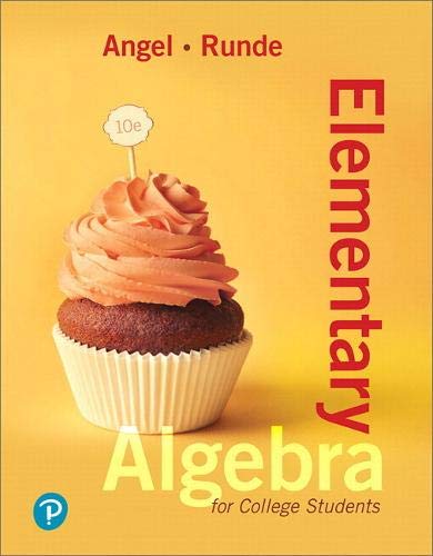 Book Elementary Algebra For College Students free