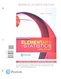 Book Elementary Statistics Using Excel, Loose-Leaf Edition Plus MyLab Statistics with Pearson eText -- 24 Month Access Card Package free