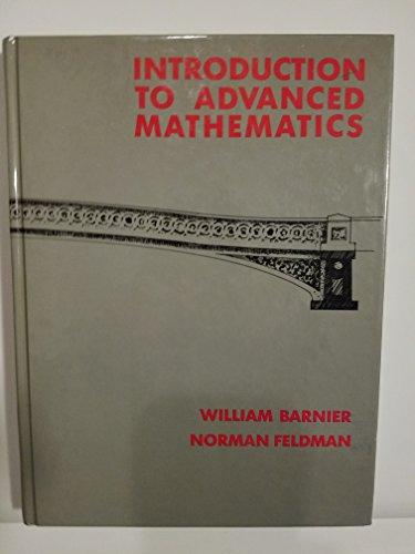 Book Introduction to Advanced Mathematics free