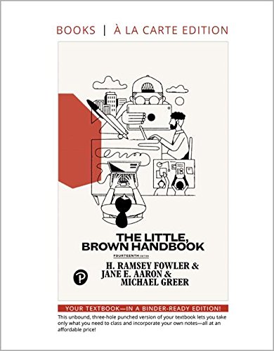Book Little, Brown Handbook, The -- Loose-Leaf Edition (14th Edition) free