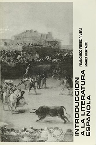 Book Introduccion A La Literatura Espanola free