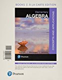 Book Elementary Algebra: Concepts and Applications, Books a la Carte Edition Plus MyLab Math -- 24 Month Access Card Package free