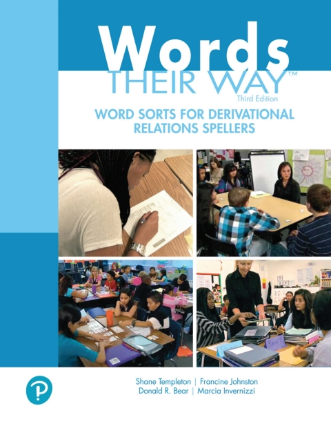Book Words Their Way Word Sorts for Derivational Relations Spellers free