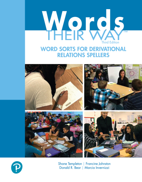Book Words Their Way Word Sorts for Derivational Relations Spellers free