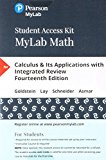 Book MyLab Math with Pearson eText -- 24-Month Standalone Access Card -- for Calculus & Its Applications with Integrated Review free