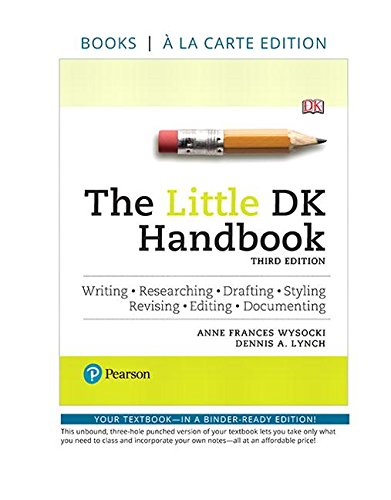 Book The Little DK Handbook -- Loose-Leaf Edition (3rd Edition) free