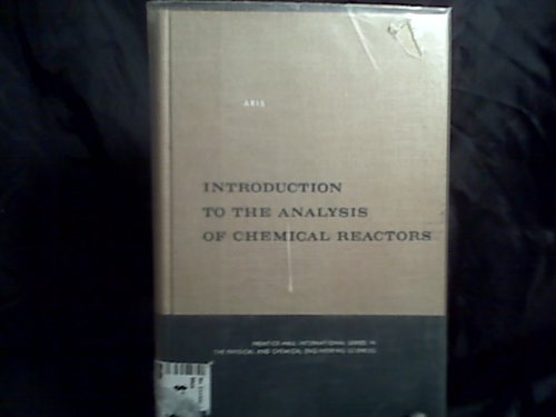 Book Introduction to the Analysis of Chemical Reactors free