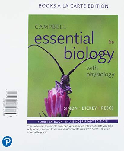 Book Campbell Essential Biology with Physiology, Books a la Carte Edition free