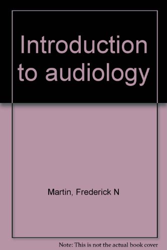Book Introduction to audiology free