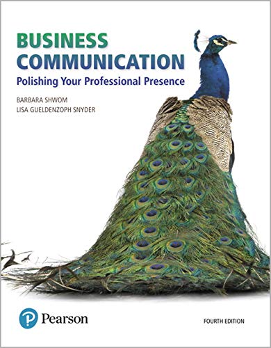 Book Revel for Business Communication: Polishing Your Professional Presence -- Access Card free