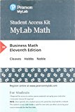Book MyLab Math with Pearson eText -- 24 Month Standalone Access Card -- for Business Math free