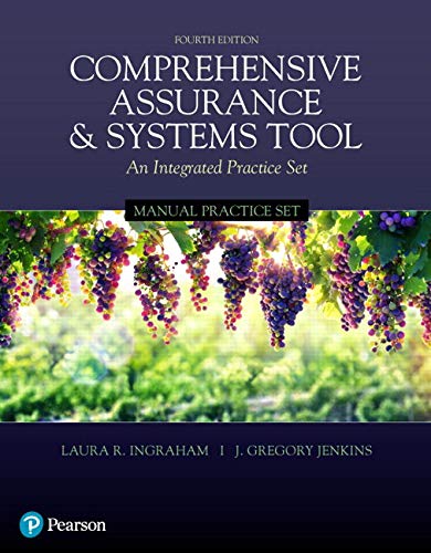 Book Manual Practice Set for Comprehensive Assurance & Systems Tool (CAST) free