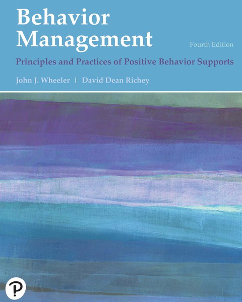 Book Behavior Management: Principles and Practices of Positive Behavior Supports free