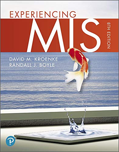 Book Experiencing MIS, (2-downloads) free